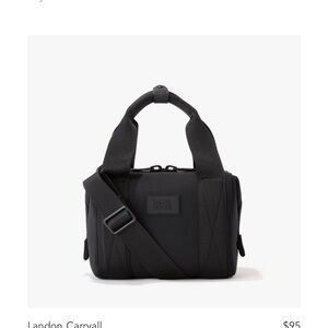 Dagne Dover Landon Carryall Extra Small in color Onyx